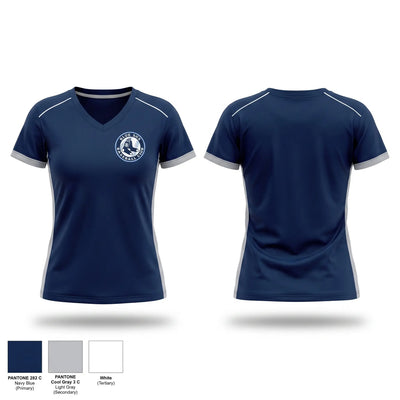 Indy Blue Sox Women's Short Sleeve V-neck Shirt - 1