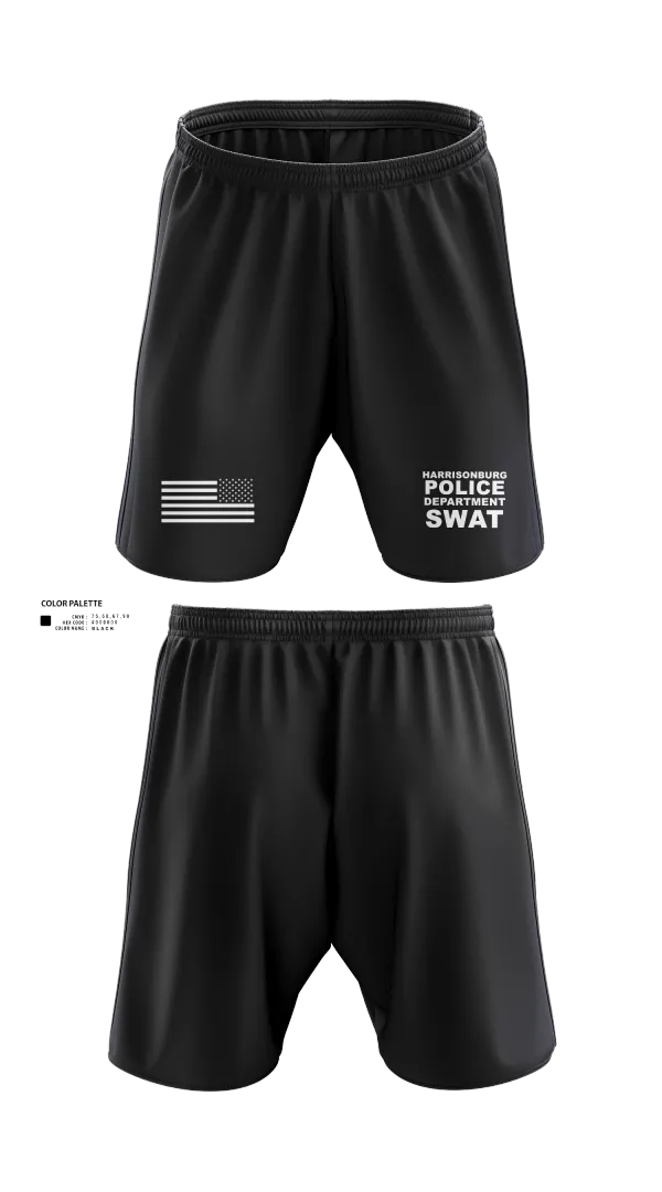 Athletic Shorts With Pockets, Harrisonburg Police Department SWAT, , Teamtime, Team time, sublimation, custom sports apparel, team uniforms, spirit wear, spiritwear, sports uniforms, custom shirts, team store, custom team store, fundraiser sports, apparel fundraiser