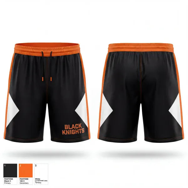 Athletic Shorts With Pockets, Black knights, Spirit Store, Teamtime, Team time, sublimation, custom sports apparel, team uniforms, spirit wear, spiritwear, sports uniforms, custom shirts, team store, custom team store, fundraiser sports, apparel fundraiser