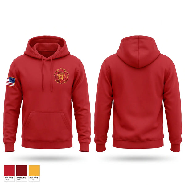 Hoodie, Strawn VFD, Fire Department, Teamtime, Team time, sublimation, custom sports apparel, team uniforms, spirit wear, spiritwear, sports uniforms, custom shirts, team store, custom team store, fundraiser sports, apparel fundraiser