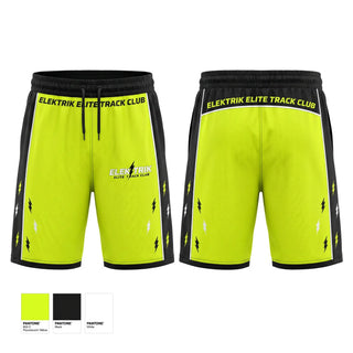 Athletic Shorts With Pockets, ELEKTRIK ELITE TRACK CLUB, Track & Field, Teamtime, Team time, sublimation, custom sports apparel, team uniforms, spirit wear, spiritwear, sports uniforms, custom shirts, team store, custom team store, fundraiser sports, apparel fundraiser