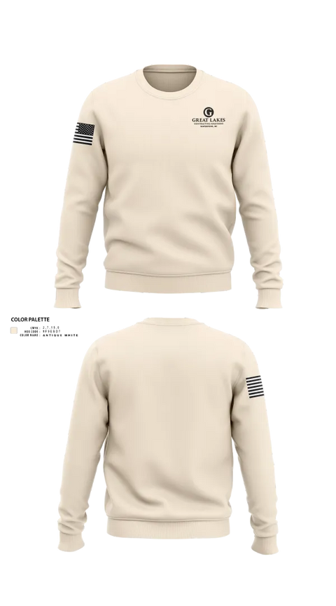 Crew Neck Sweatshirt, Great Lakes Contracting Solutions LLC, , Teamtime, Team time, sublimation, custom sports apparel, team uniforms, spirit wear, spiritwear, sports uniforms, custom shirts, team store, custom team store, fundraiser sports, apparel fundraiser