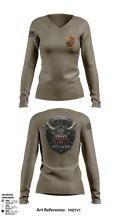 Battleborn Women's Long Sleeve V-neck Shirt - 2 (1)