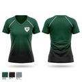 Quad City A's Women's Short Sleeve V-neck Shirt - 1