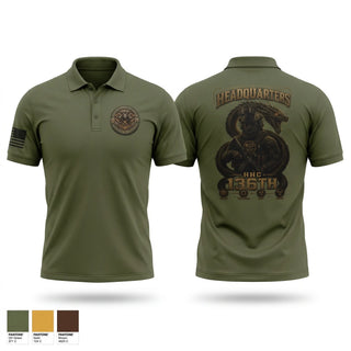 Short Sleeve Performance Polo, HHC 136th ESB, National Guard, Teamtime, Team time, sublimation, custom sports apparel, team uniforms, spirit wear, spiritwear, sports uniforms, custom shirts, team store, custom team store, fundraiser sports, apparel fundraiser