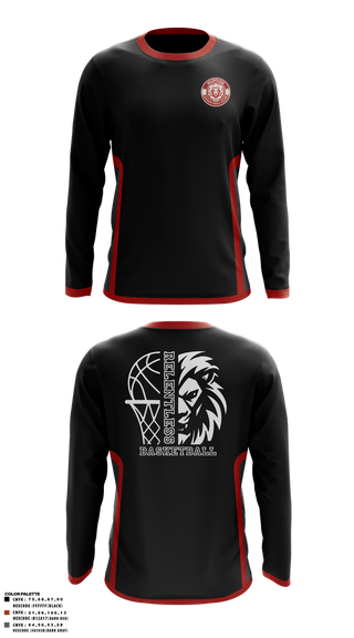 Long Sleeve Performance Shirt, Relentless Basketball Club, Men's Basketball, Teamtime, Team time, sublimation, custom sports apparel, team uniforms, spirit wear, spiritwear, sports uniforms, custom shirts, team store, custom team store, fundraiser sports, apparel fundraiser