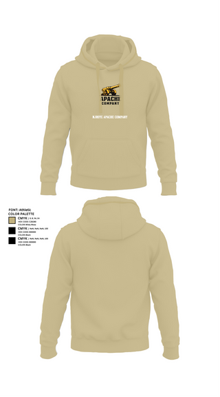 Hoodie, NJROTC Apache Company, , Teamtime, Team time, sublimation, custom sports apparel, team uniforms, spirit wear, spiritwear, sports uniforms, custom shirts, team store, custom team store, fundraiser sports, apparel fundraiser