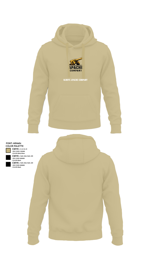 Hoodie, NJROTC Apache Company, , Teamtime, Team time, sublimation, custom sports apparel, team uniforms, spirit wear, spiritwear, sports uniforms, custom shirts, team store, custom team store, fundraiser sports, apparel fundraiser