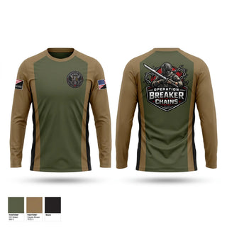 Long Sleeve Performance Shirt, Operation Breaker Of Chains IN NC., , Teamtime, Team time, sublimation, custom sports apparel, team uniforms, spirit wear, spiritwear, sports uniforms, custom shirts, team store, custom team store, fundraiser sports, apparel fundraiser
