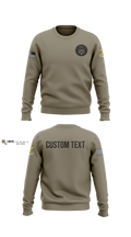 Bravo Company, 401st Cyber Battalion 75539801 Crew Neck Sweatshirt - 8