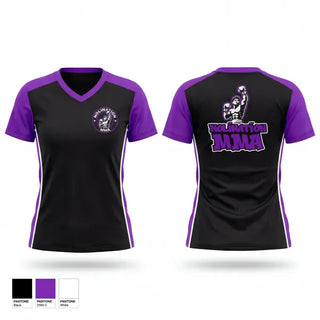 Womens Short Sleeve Vneck Shirt, NOLINATION MMA, , Teamtime, Team time, sublimation, custom sports apparel, team uniforms, spirit wear, spiritwear, sports uniforms, custom shirts, team store, custom team store, fundraiser sports, apparel fundraiser