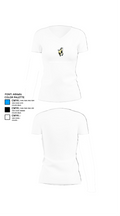 Manitou Springs High School Cheer 43487392 Women's Short Sleeve V-neck Shirt - 18