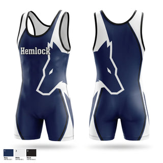 Wrestling Singlet, Hemlock, Wrestling, Teamtime, Team time, sublimation, custom sports apparel, team uniforms, spirit wear, spiritwear, sports uniforms, custom shirts, team store, custom team store, fundraiser sports, apparel fundraiser
