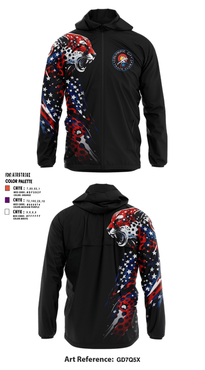Olympic City Track Club 78162877 Windbreaker - 1