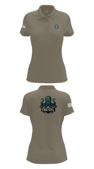 Womens Short Sleeve Performance Polo, Tsc cfl, , Teamtime, Team time, sublimation, custom sports apparel, team uniforms, spirit wear, spiritwear, sports uniforms, custom shirts, team store, custom team store, fundraiser sports, apparel fundraiser