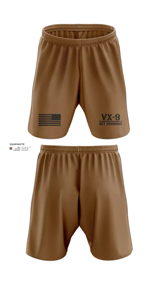 Athletic Shorts With Pockets, VX-9 Det Edwards, Navy, Teamtime, Team time, sublimation, custom sports apparel, team uniforms, spirit wear, spiritwear, sports uniforms, custom shirts, team store, custom team store, fundraiser sports, apparel fundraiser