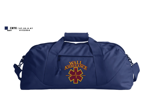 Duffle Bag, Wall Ambulance Service, EMS/EMT, Teamtime, Team time, sublimation, custom sports apparel, team uniforms, spirit wear, spiritwear, sports uniforms, custom shirts, team store, custom team store, fundraiser sports, apparel fundraiser