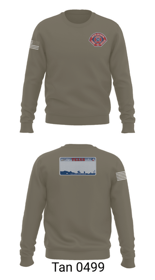 Crew Neck Sweatshirt, Benjamin Fire Department, Fire Department, Teamtime, Team time, sublimation, custom sports apparel, team uniforms, spirit wear, spiritwear, sports uniforms, custom shirts, team store, custom team store, fundraiser sports, apparel fundraiser
