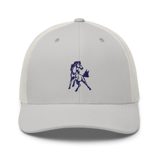Belle Fourche Volleyball 78454655 Retro Trucker Hat | Yupoong 6606