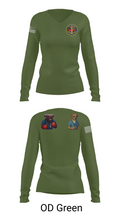 USS Boxer 48343229 Women's Long Sleeve V-neck Shirt - 54
