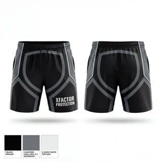 Athletic Shorts With Pockets, XFACTOR PROTECTION, Police, Teamtime, Team time, sublimation, custom sports apparel, team uniforms, spirit wear, spiritwear, sports uniforms, custom shirts, team store, custom team store, fundraiser sports, apparel fundraiser