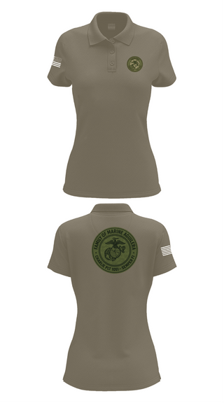 Womens Short Sleeve Performance Polo, Charlie PLT 1051, , Teamtime, Team time, sublimation, custom sports apparel, team uniforms, spirit wear, spiritwear, sports uniforms, custom shirts, team store, custom team store, fundraiser sports, apparel fundraiser