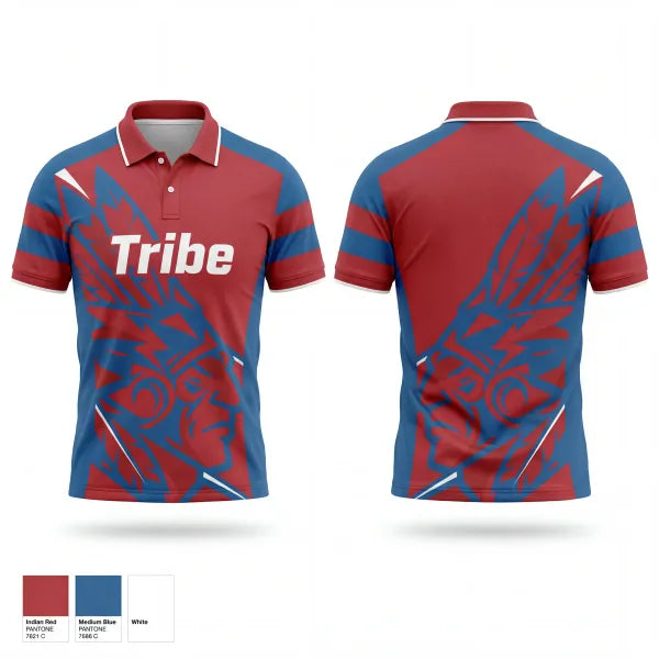 Short Sleeve Performance Polo, Tribe, Baseball, Teamtime, Team time, sublimation, custom sports apparel, team uniforms, spirit wear, spiritwear, sports uniforms, custom shirts, team store, custom team store, fundraiser sports, apparel fundraiser