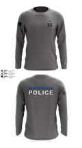 Mooresville Police Department 44990637 Long Sleeve Performance Shirt - 9