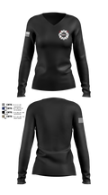 Camp dick fire & rescue Women's Long Sleeve V-neck Shirt - 120