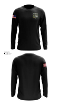 Platoon B Central Nights 1688578 Long Sleeve Performance Shirt - 21