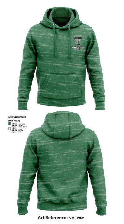 Thomas Fay Custer Marching Band 91481918 Hoodie - 1