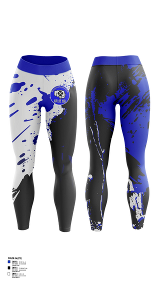 Womens Leggings, Mansfield Martial Arts Center, , Teamtime, Team time, sublimation, custom sports apparel, team uniforms, spirit wear, spiritwear, sports uniforms, custom shirts, team store, custom team store, fundraiser sports, apparel fundraiser