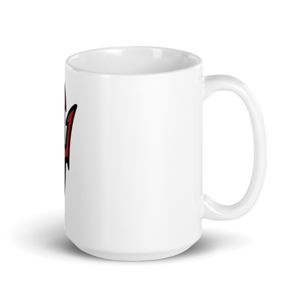 Chapel Hill Red Devils 78175898 White Glossy Mug - Small