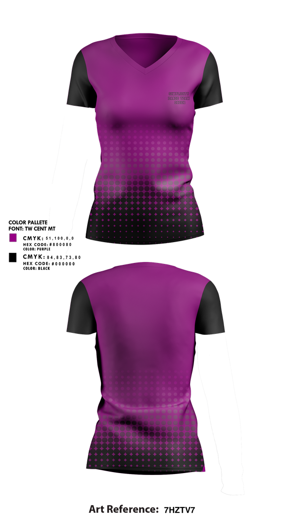 Womens Short Sleeve Vneck Shirt, Simplicity Dance Team, Cheer, Teamtime, Team time, sublimation, custom sports apparel, team uniforms, spirit wear, spiritwear, sports uniforms, custom shirts, team store, custom team store, fundraiser sports, apparel fundraiser