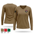 MILITARY AFFAIRS 39519698 Women's Long Sleeve V-neck Shirt - 1