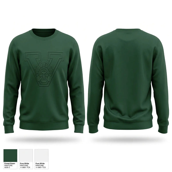 Crew Neck Sweatshirt, Venice High School Indians, Spirit Store, Teamtime, Team time, sublimation, custom sports apparel, team uniforms, spirit wear, spiritwear, sports uniforms, custom shirts, team store, custom team store, fundraiser sports, apparel fundraiser