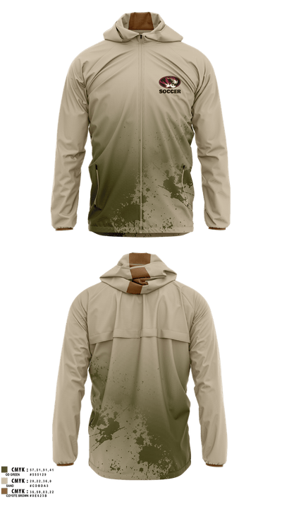 Tuttle Tigers 50843412 Windbreaker - 1