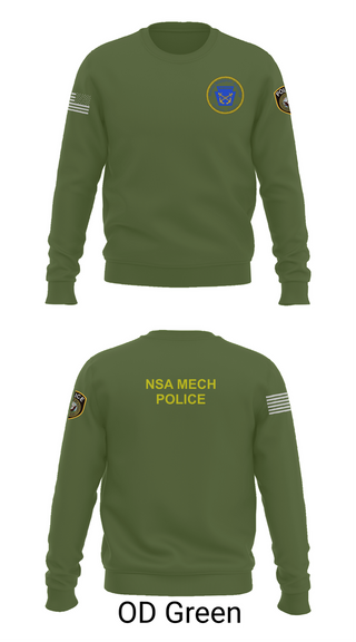Crew Neck Sweatshirt, NSA Mechanicsburg, , Teamtime, Team time, sublimation, custom sports apparel, team uniforms, spirit wear, spiritwear, sports uniforms, custom shirts, team store, custom team store, fundraiser sports, apparel fundraiser