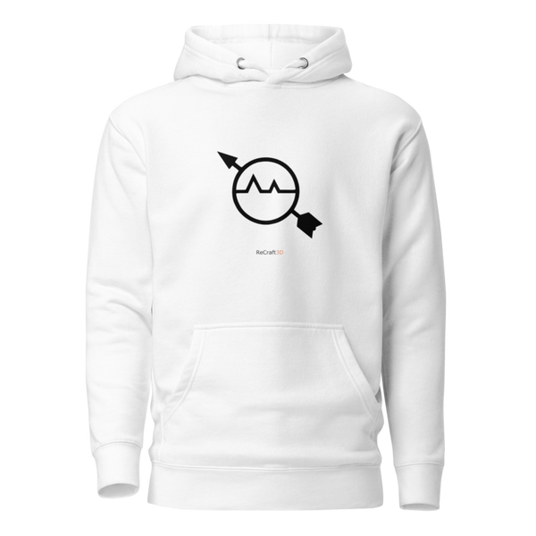 Unisex Hoodie - 1 - White