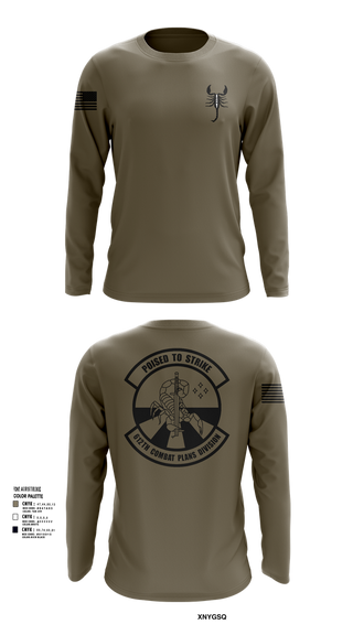 Long Sleeve Performance Shirt, 612 Combat Plans Division, , Teamtime, Team time, sublimation, custom sports apparel, team uniforms, spirit wear, spiritwear, sports uniforms, custom shirts, team store, custom team store, fundraiser sports, apparel fundraiser