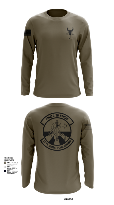 612 Combat Plans Division 33467632 Long Sleeve Performance Shirt 101