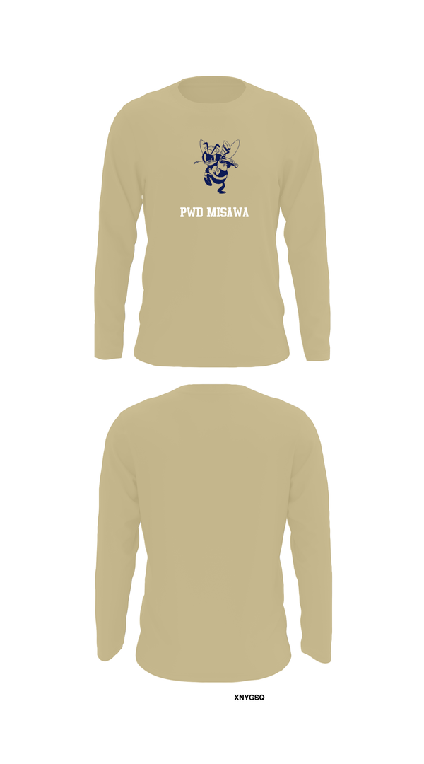 Long Sleeve Performance Shirt, PWD MISAWA, , Teamtime, Team time, sublimation, custom sports apparel, team uniforms, spirit wear, spiritwear, sports uniforms, custom shirts, team store, custom team store, fundraiser sports, apparel fundraiser