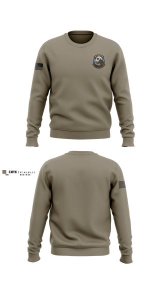Crew Neck Sweatshirt, 3-140th, National Guard, Teamtime, Team time, sublimation, custom sports apparel, team uniforms, spirit wear, spiritwear, sports uniforms, custom shirts, team store, custom team store, fundraiser sports, apparel fundraiser