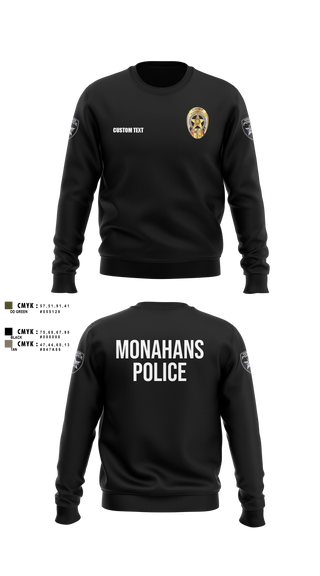 Crew Neck Sweatshirt, WARD COUNTY SRT, Police, Teamtime, Team time, sublimation, custom sports apparel, team uniforms, spirit wear, spiritwear, sports uniforms, custom shirts, team store, custom team store, fundraiser sports, apparel fundraiser