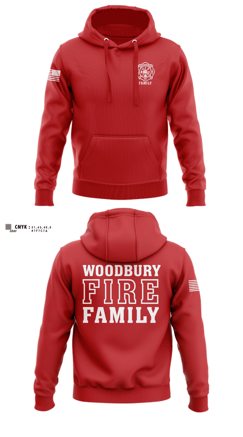 Hoodie, WFD Family, Fire Department, Teamtime, Team time, sublimation, custom sports apparel, team uniforms, spirit wear, spiritwear, sports uniforms, custom shirts, team store, custom team store, fundraiser sports, apparel fundraiser