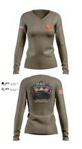 946th TC Women's Long Sleeve V-neck Shirt - 9