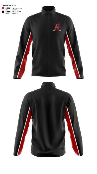 Altoona Youth Hockey Association 83365842 Fleece Jacket - 1