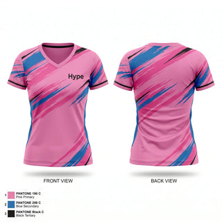 Womens Short Sleeve Vneck Shirt, Hype, Softball, Teamtime, Team time, sublimation, custom sports apparel, team uniforms, spirit wear, spiritwear, sports uniforms, custom shirts, team store, custom team store, fundraiser sports, apparel fundraiser