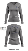 319th IEW Women's Long Sleeve V-neck Shirt - 11