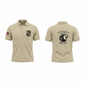 Tiger Battalion: B Co. ROTC Short Sleeve Performance Polo - 1